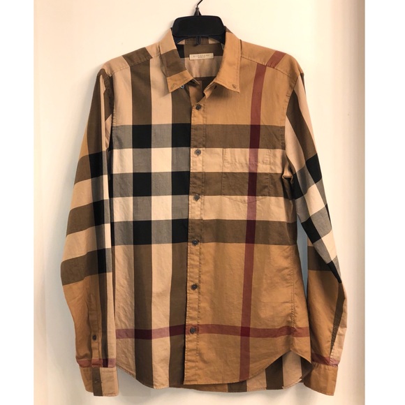 burberry shirt poshmark